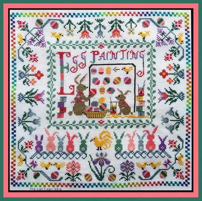 Miss Cottontail's Eggcellent Finishing School - Tempting Tangles