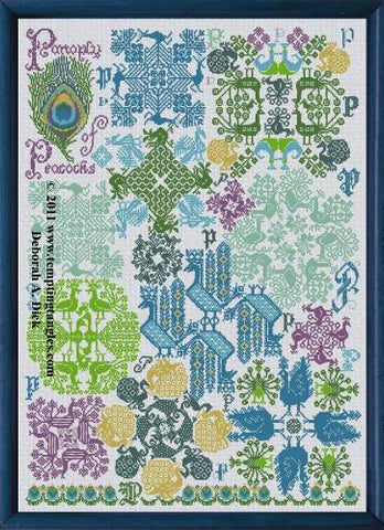 Panoply Of Peacocks Quaker - Tempting Tangles