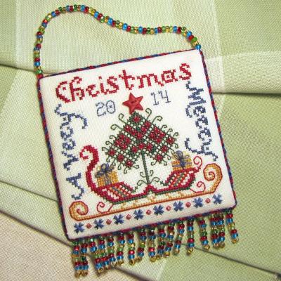 Santa's Sleigh - Tempting Tangles