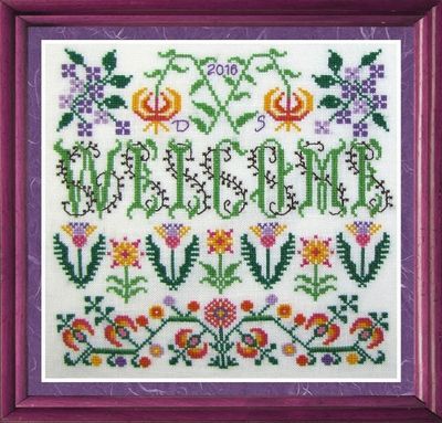 Welcome Blooming Borders - Tempting Tangles