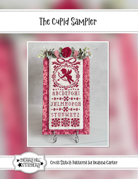 The Cupid Sampler - Cherry Hill Stitchery