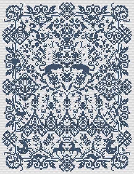 Soliloquy In Stitch - Long Dog Samplers