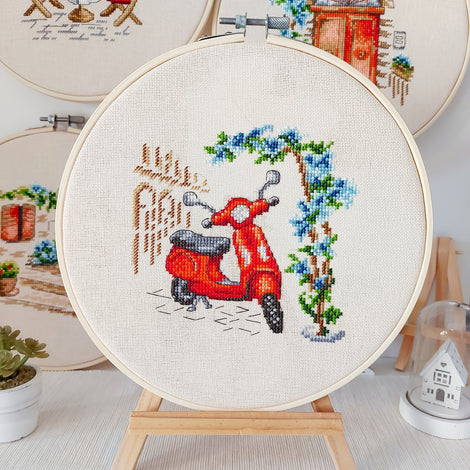 Vespa - Artmishka Cross Stitch