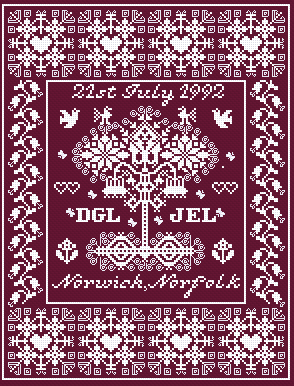 Wedding - Long Dog Samplers