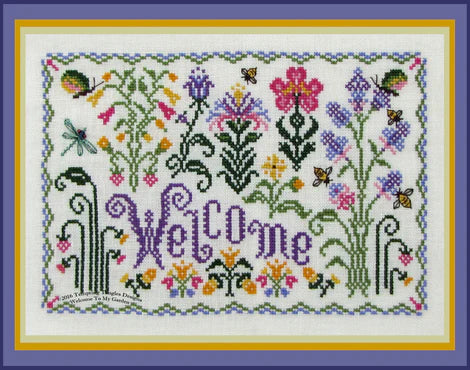 Welcome To My Flower Garden - Tempting Tangles