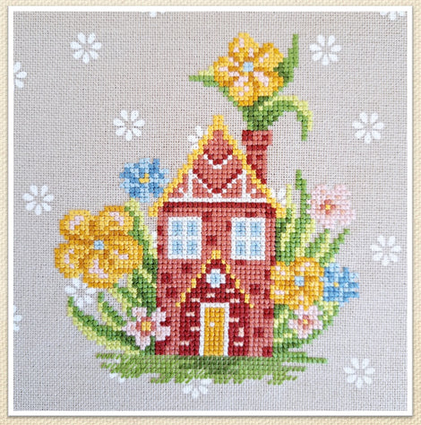 Wildflowers Cottage - Artmishka Cross Stitch