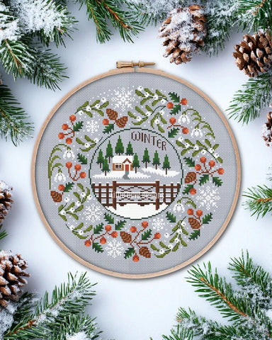 Seasonal Circles: Winter  - Little Dove Designs