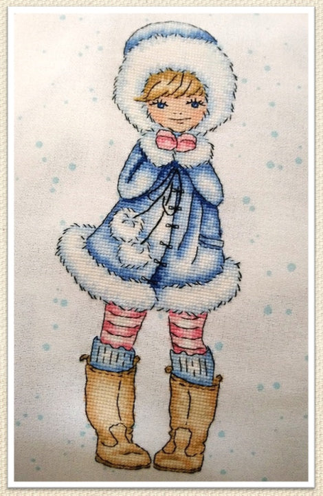 Winter Girl - Artmishka Cross Stitch