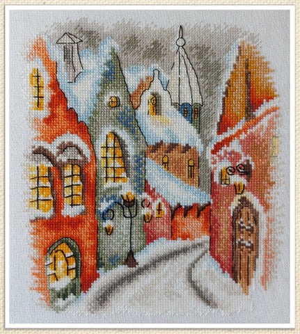 Winter In The Mountains - Artmishka Cross Stitch