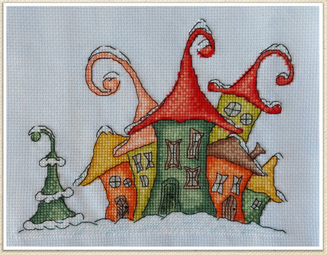 Winter Town - Artmishka Cross Stitch