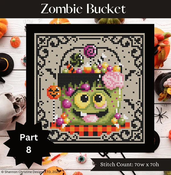 Zombie Bucket - Shannon Christine Designs