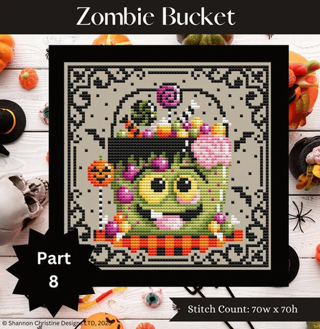 Zombie Bucket - Shannon Christine Designs