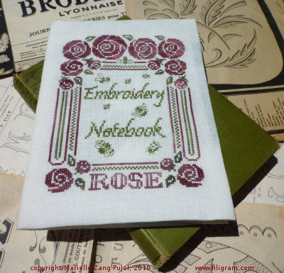 Embroidery Notebook - Filigram