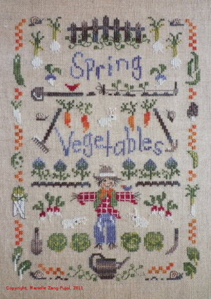 Spring Vegetables - Filigram