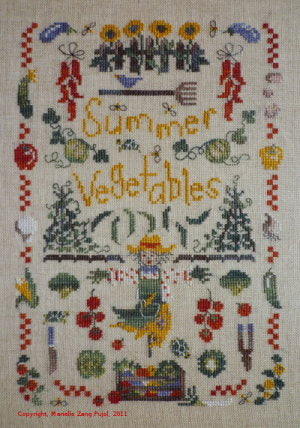 Summer Vegetables - Filigram