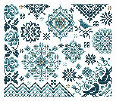 Bluebird Sampler - Shannon Christine Designs