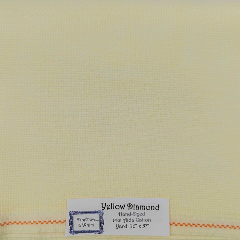 Yellow Diamond : Gemstone Series - Fiber on a Whim