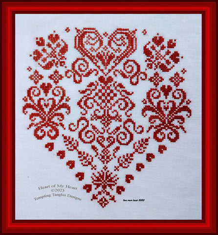 Heart Of My Heart Valentine - Tempting Tangles