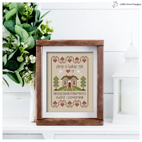 Home Is Where The Heart Is - Little Dove Designs