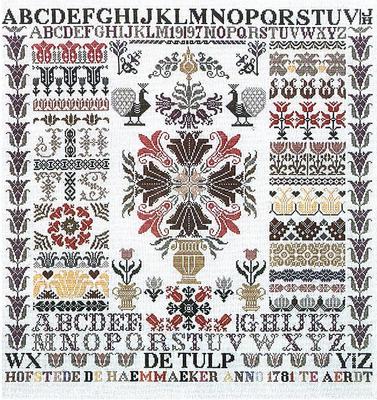 Tulip Sampler - Jan Houtman Designs