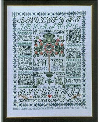 Friendship Lifetree Sampler - Jan Houtman Designs