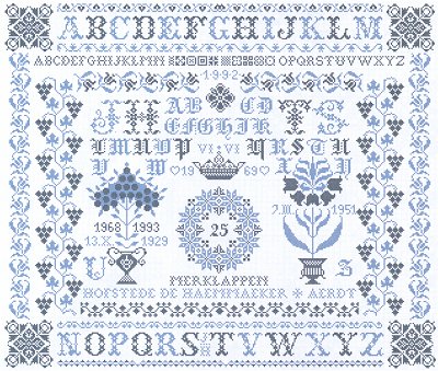 25 Years Sampler - Jan Houtman Designs