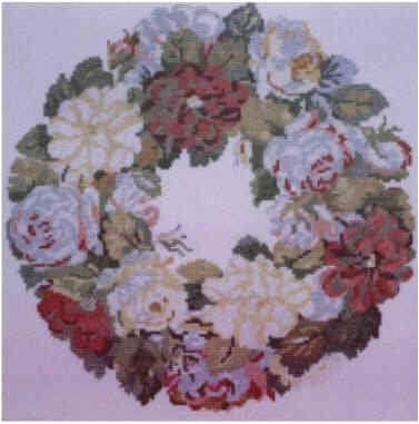 Nelly Custis Rose Wreath - The Posy Collection