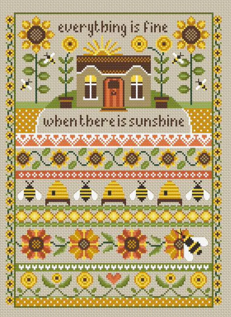 Sunflower Cottage - Little Dove Designs