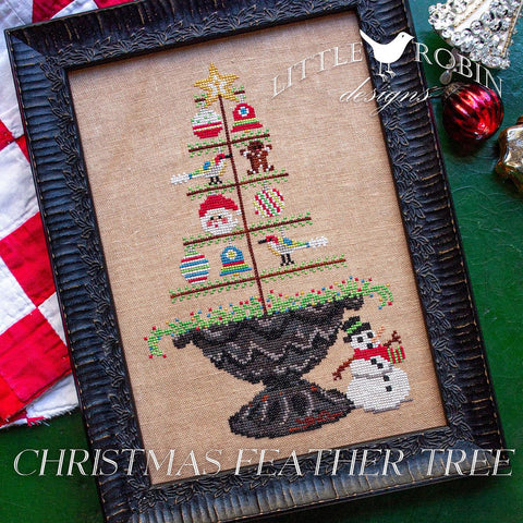 Christmas Feather Tree - Little Robin Designs