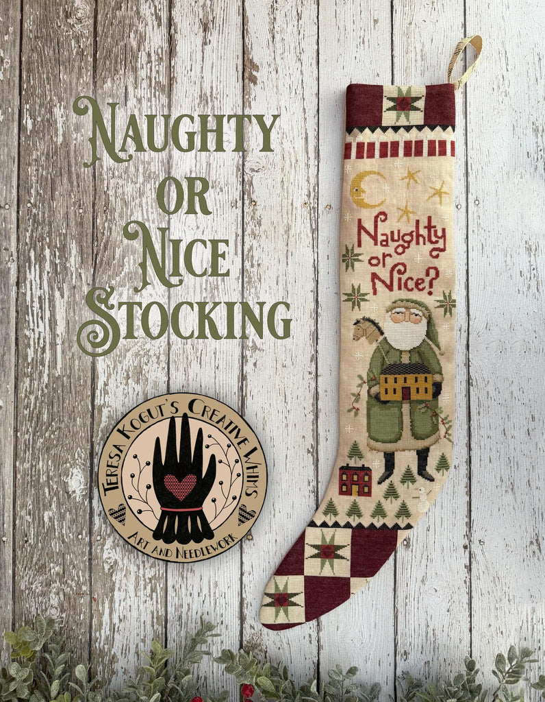 Naughty Or Nice Stocking - Teresa Kogut