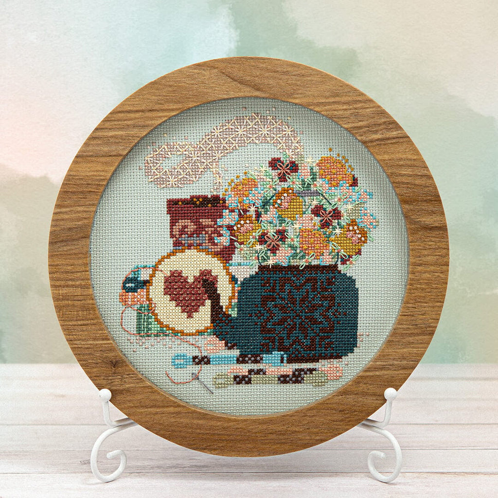 Springtime Sip + Stitch - Counting Puddles