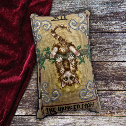 Cat Tarot XII: The Hanged Man - Dirty Annie's