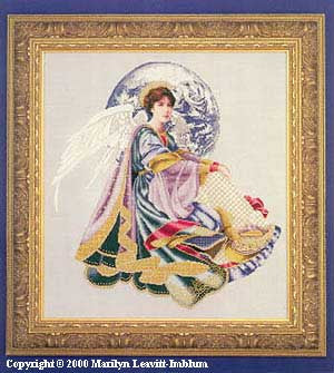 World Peace Angel - Lavender & Lace