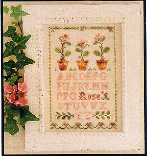 Rose Sampler - Little House Needleworks