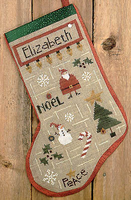 My Favorite Things Stocking - Bent Creek