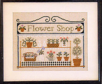 The Flower Shop - Country Cottage Needleworks