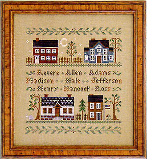 Colonial Homes - Little House Needleworks
