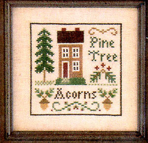Acorns & Pines - Little House Needleworks