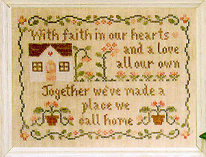 A Place We Call Home - Country Cottage Needleworks