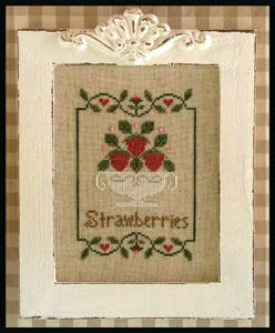 Summer Strawberries - Country Cottage Needleworks
