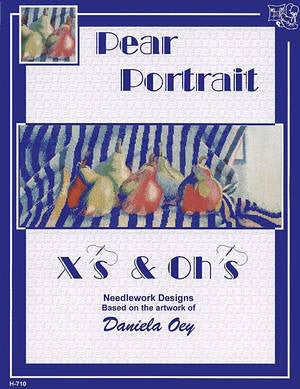 Pear Portrait - Xs and Ohs