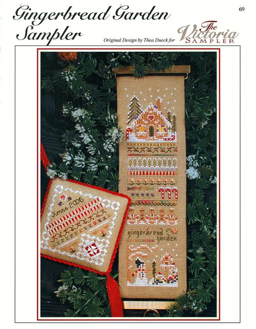 Gingerbread Garden Sampler, Part Eleven - Victoria Sampler