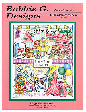 Little Girls Are Made Of - Bobbie G. Designs