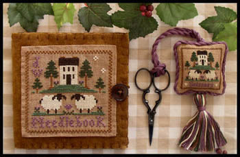 Wool Needlebook & Fob - Little House Needleworks