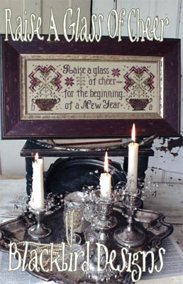 Raise A Glass Of Cheer - Blackbird Designs