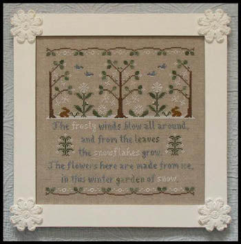 Garden Of Snow - Country Cottage Needleworks