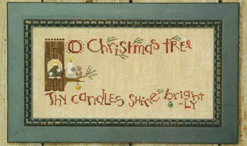 The Christmas Branch, O Christmas Squirrel & Border - Bent Creek