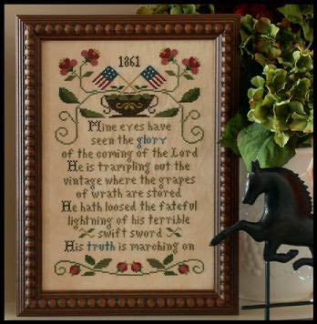 Battle Hymn Of The Republic - Little House Needleworks