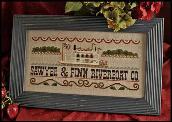 Mississippi Riverboat - Little House Needleworks