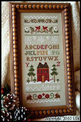 Winter Band Sampler - Little House Needleworks